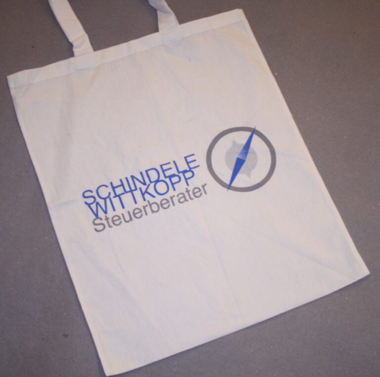 Baumollltasche bedruckt